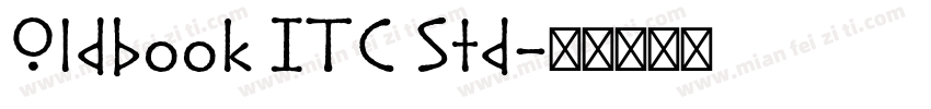 Oldbook ITC Std字体转换